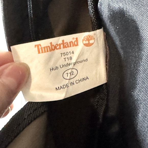 Timberland Brown and Black Canvas Backpack - Picture 4 of 10